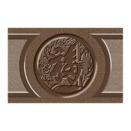 羅馬柱瓷磚新中式咖啡色